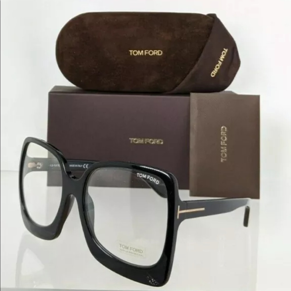 Brand New Authentic Tom Ford TF 618 Eyeglasses Emanuella-02 0618 001 FT 60mm